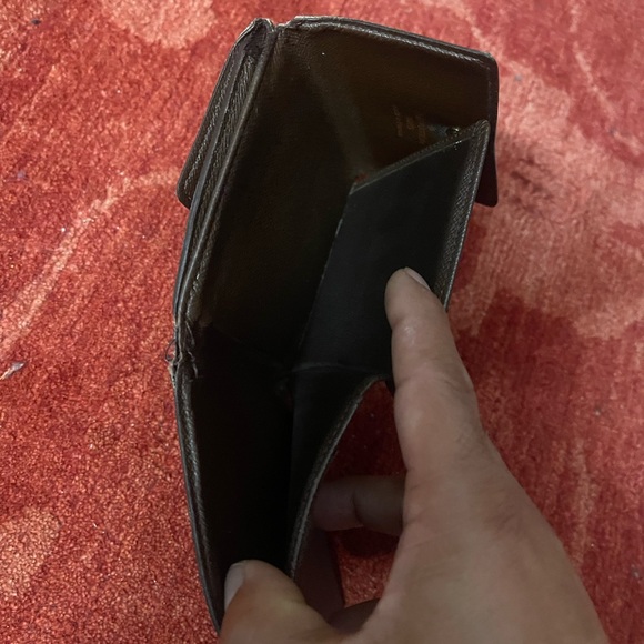 Louis Vuitton Wallet Leather Brown Authentic - Picture 5 of 12